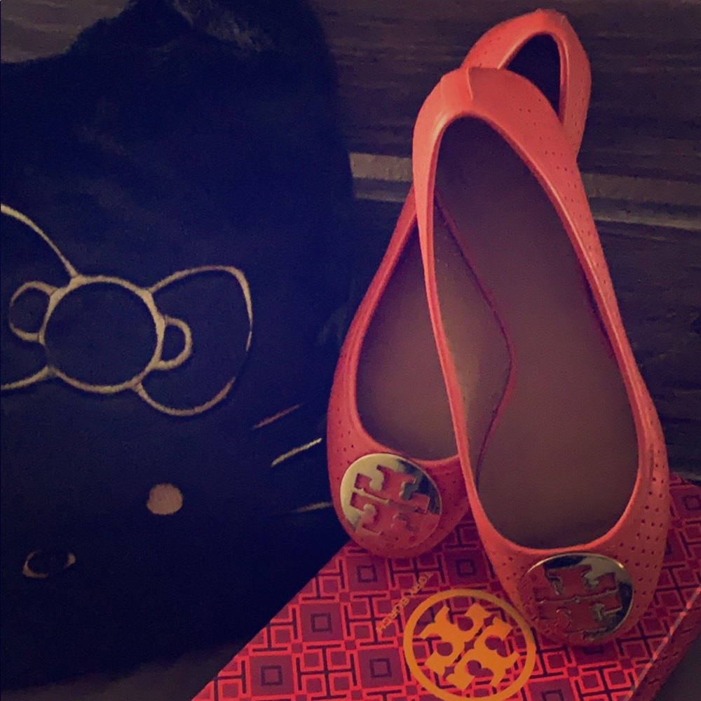 Tory Reva Ballet Flats 🧡